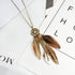 Feather Dream Catcher Necklace
