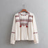Amity Embroidered Peasant Top